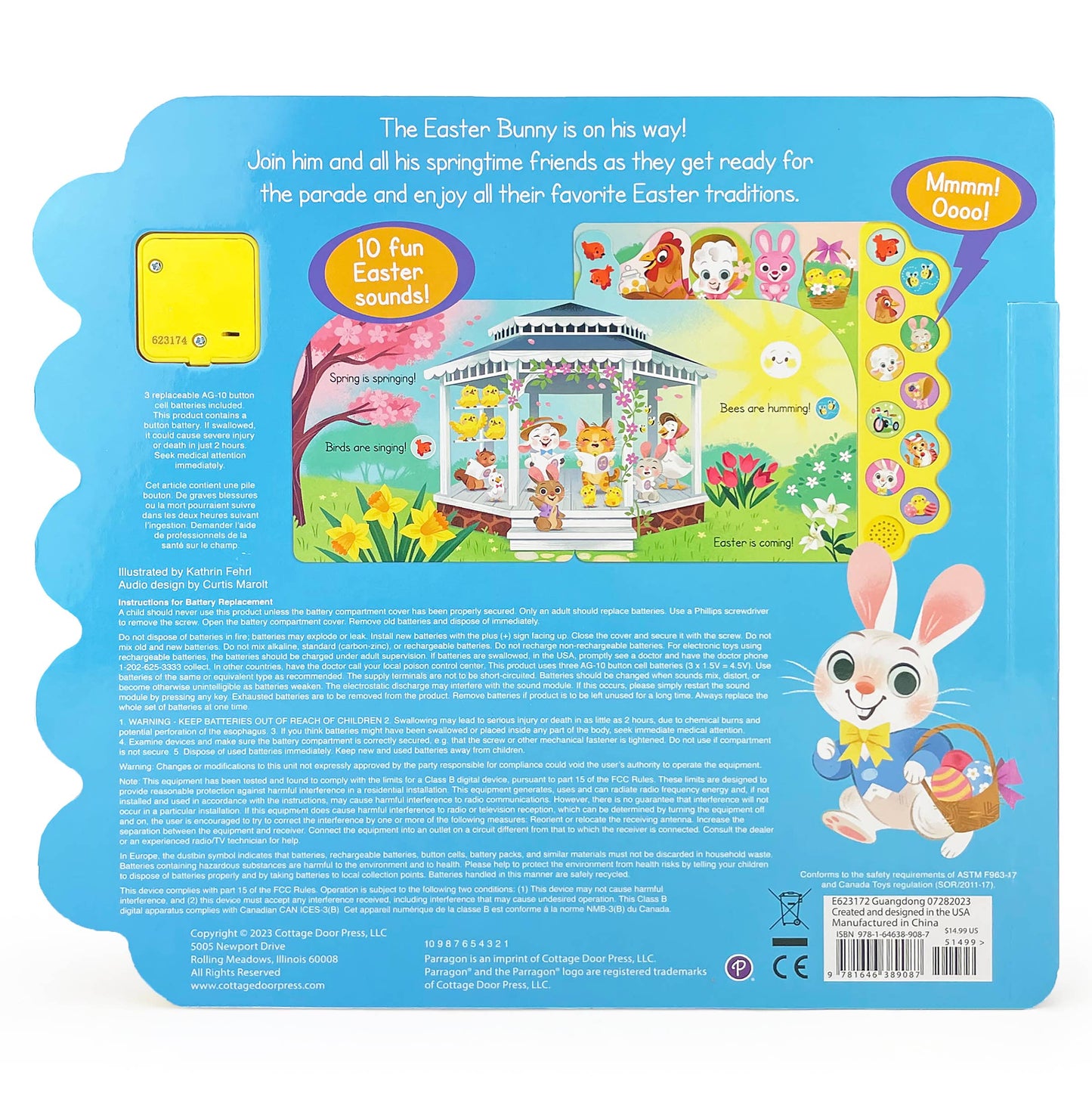 Hippity Hoppity Easter Bunny Sound Book