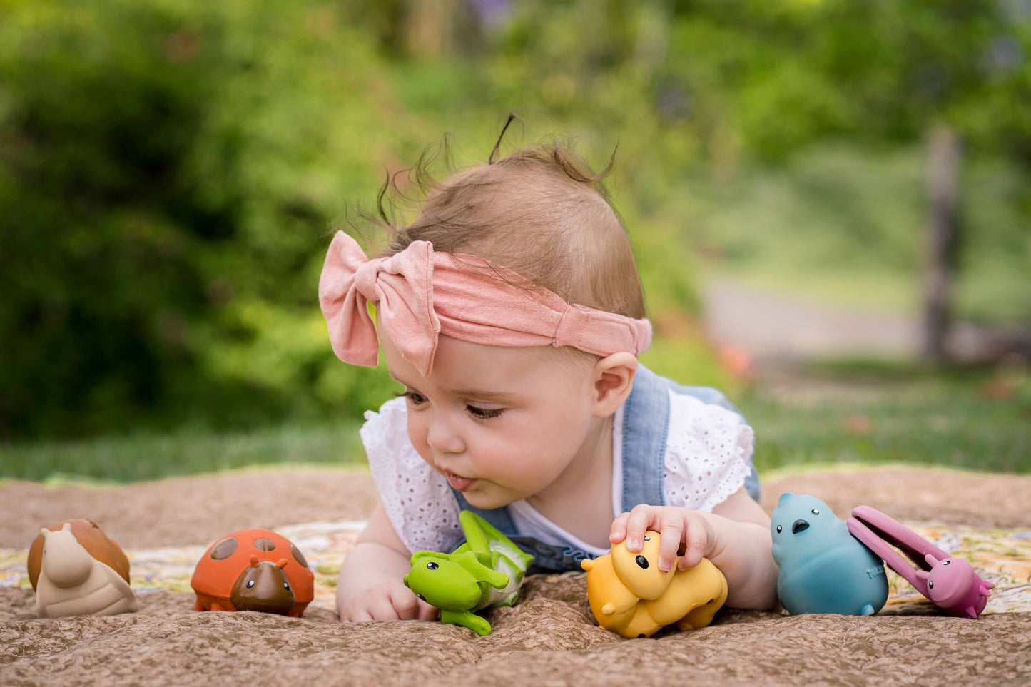 Butterfly - Rubber Teether, Rattle & Bath Toy