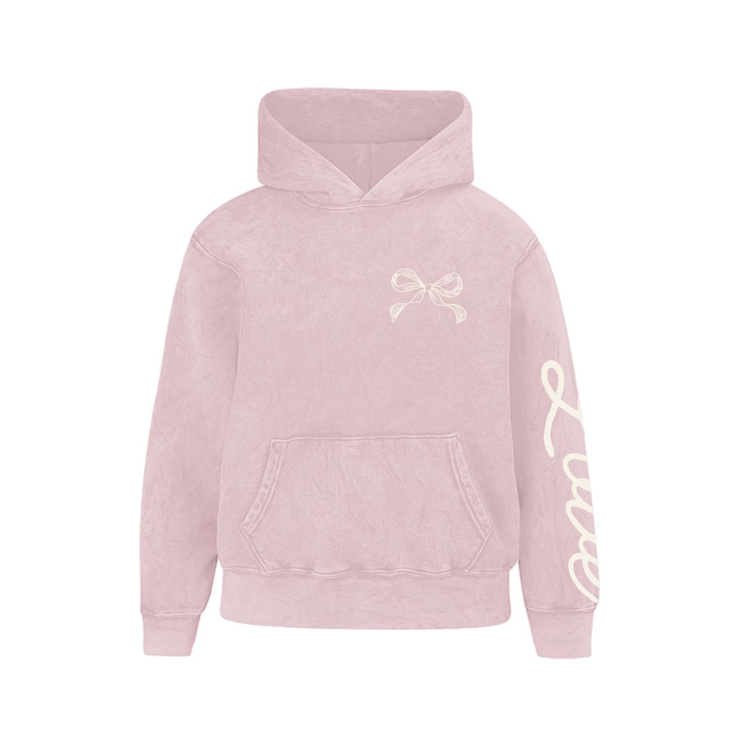 Kids Love People Hoodie - Pink