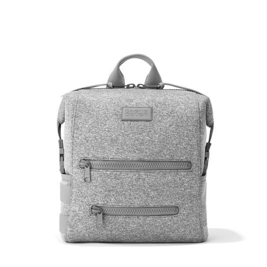 Indi Diaper Backpack - Heather Grey/Med