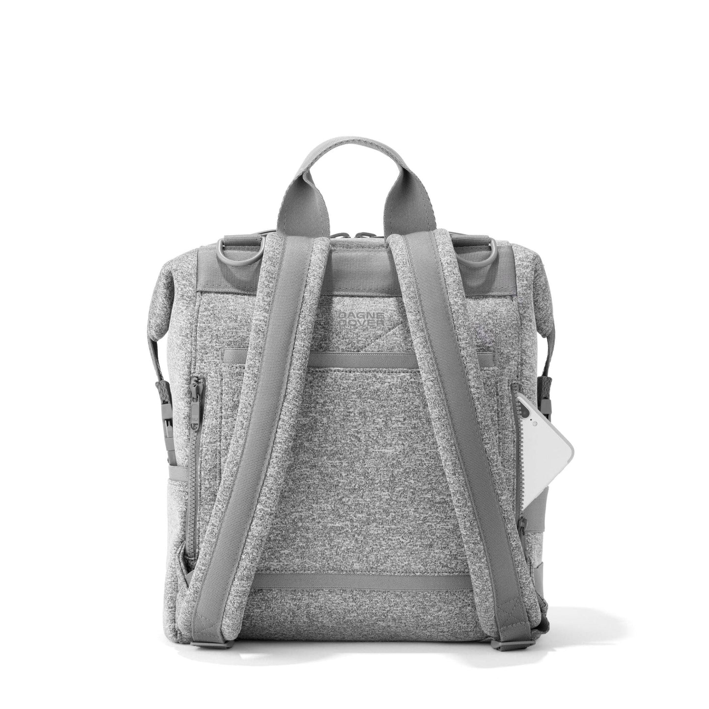 Indi Diaper Backpack - Heather Grey/Med