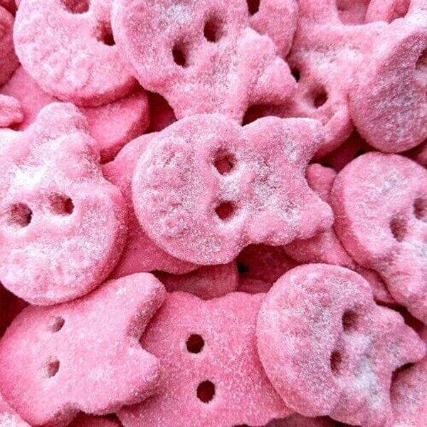 Foam Skulls - Cool Raspberry