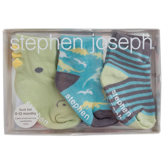 Boxed Sock Sets - Dino