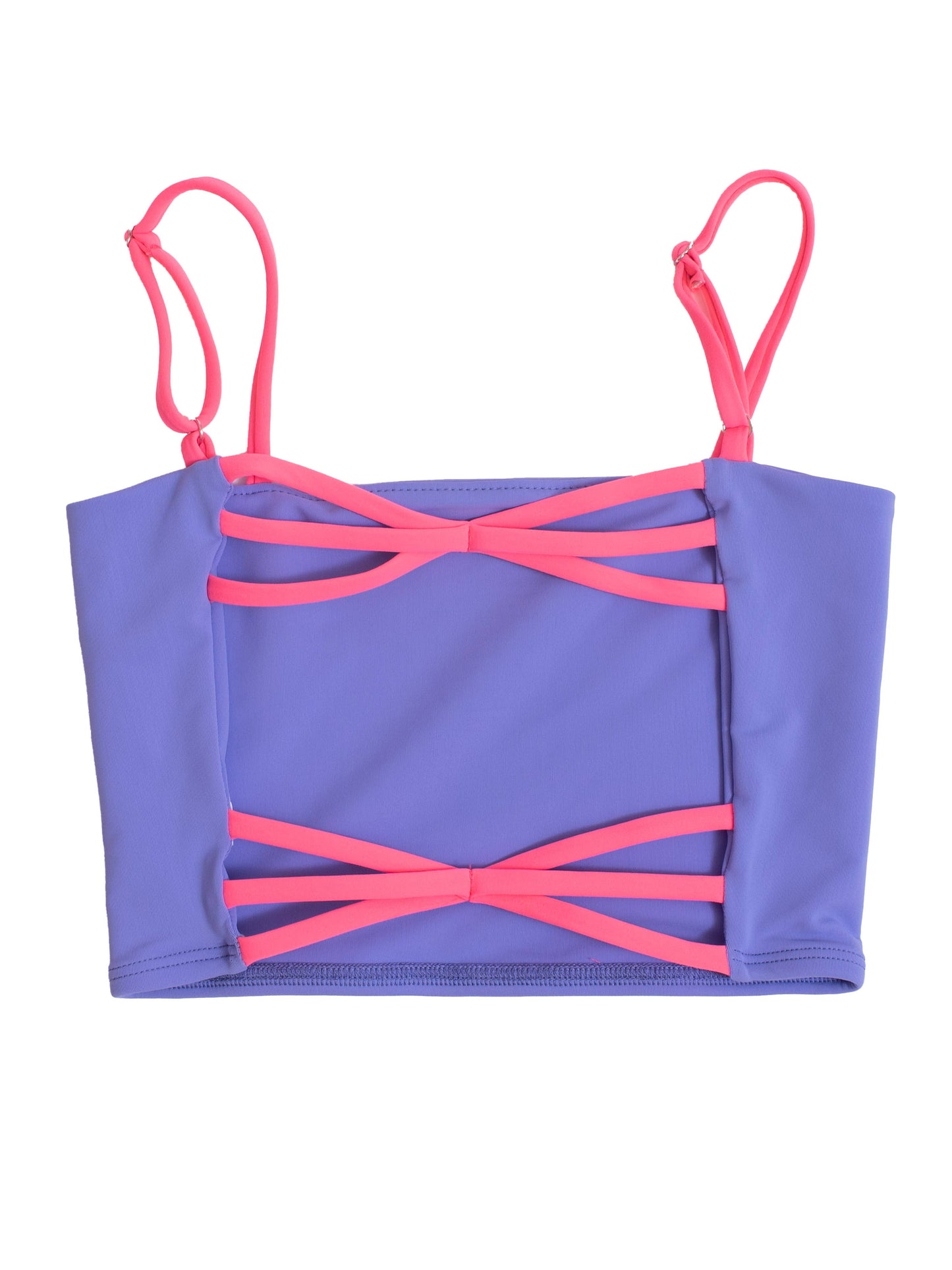 Strappy Athletic Crop - Lilac