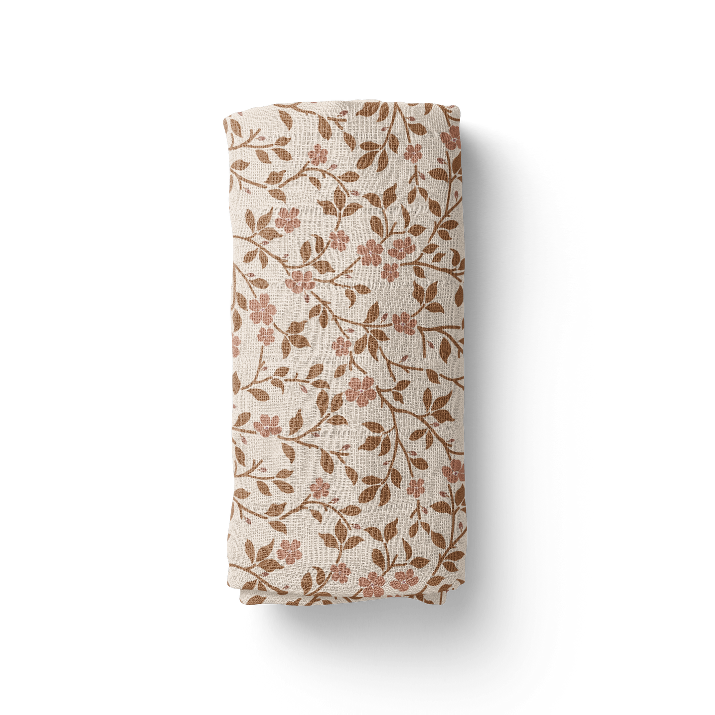 Muslin Swaddle – Magnolia Tree Peach