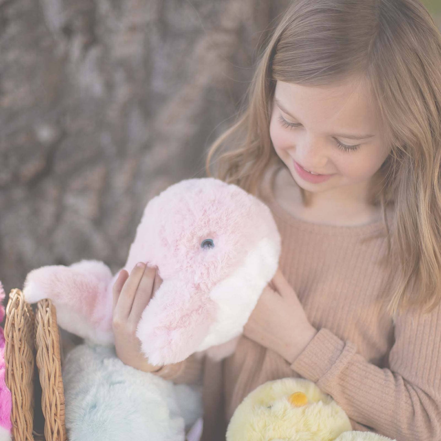 Pink Baby Whale Plush Toy