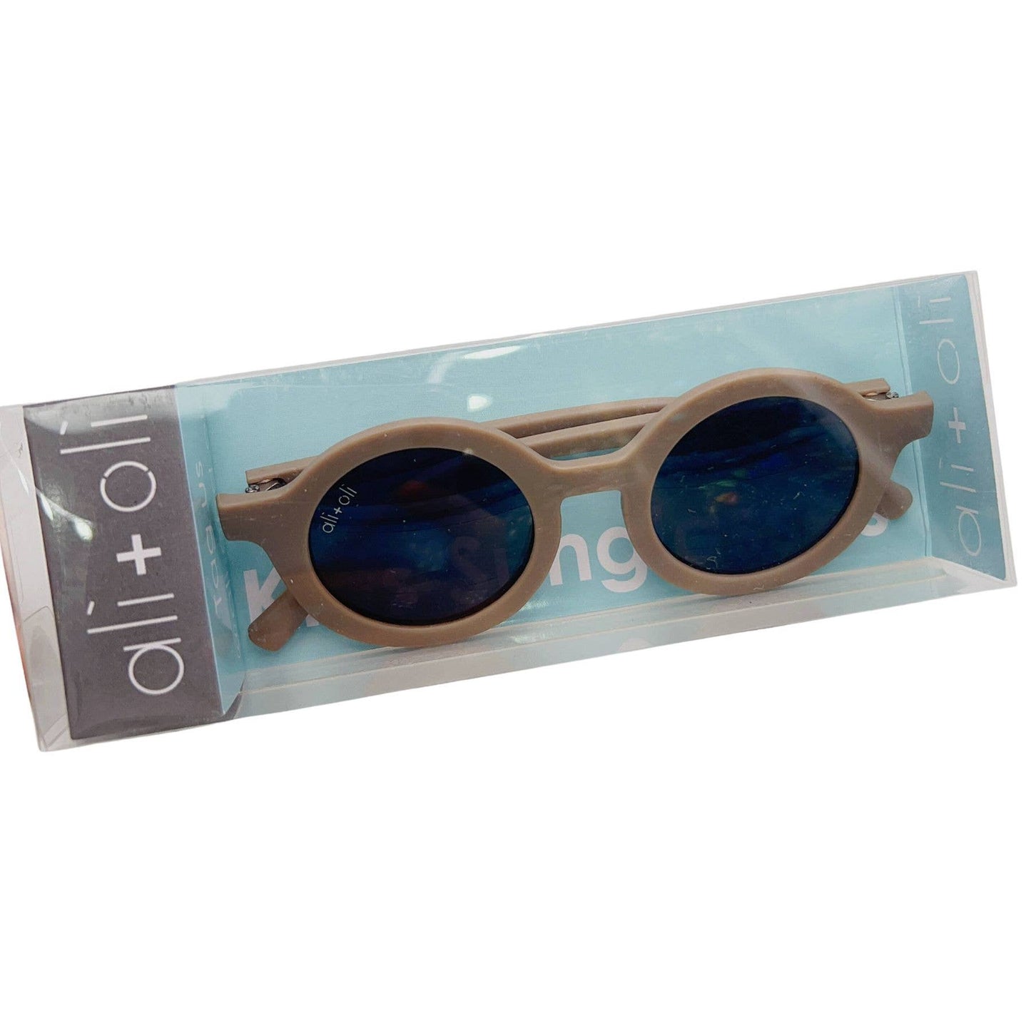 Kids Sunglasses Round - Taupe