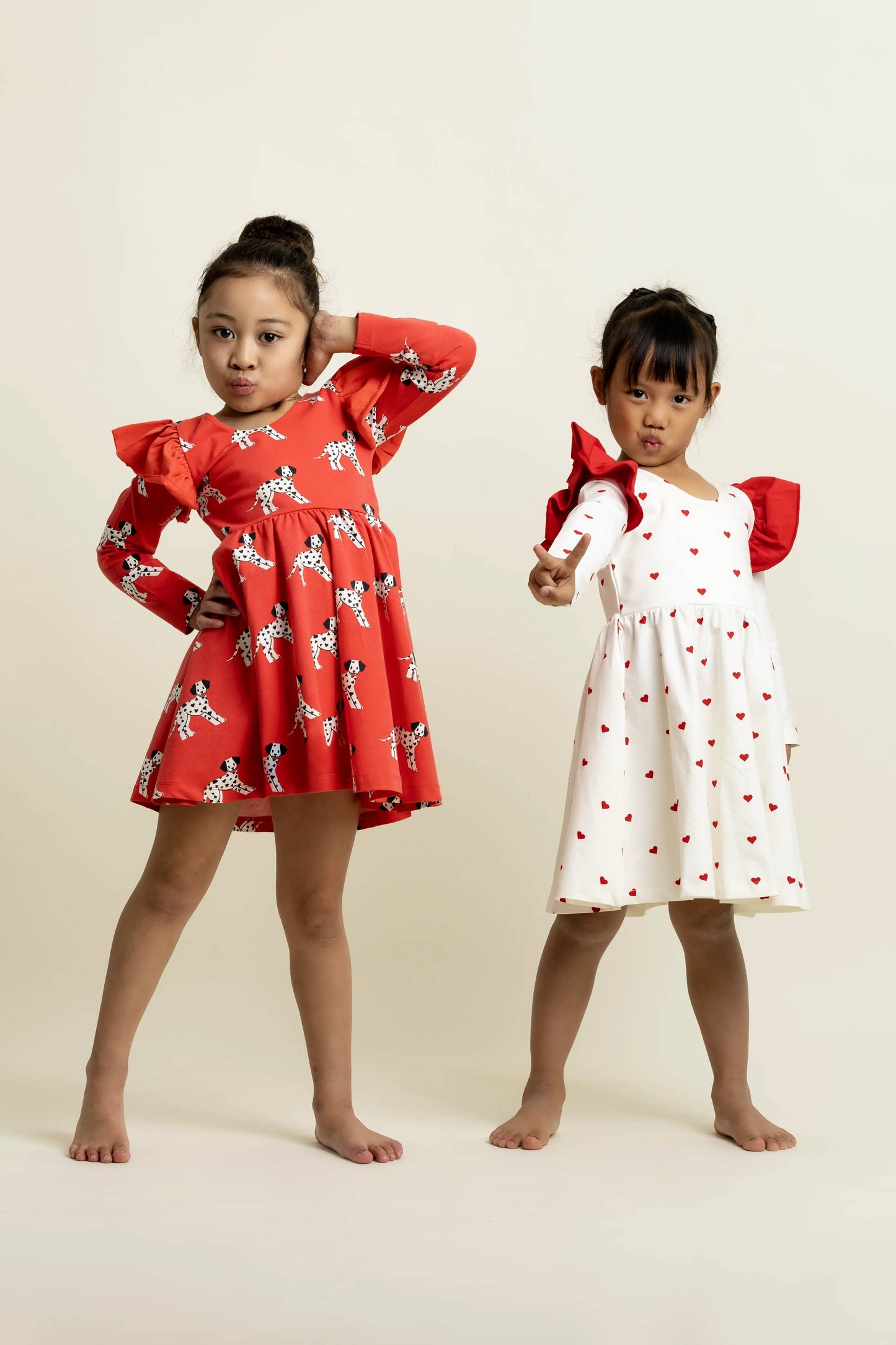 Ruffle Let's Dance Dress - Dalmatians