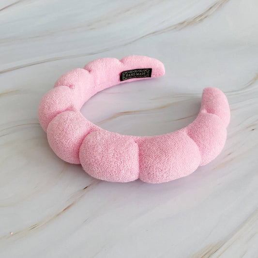 Terry Headband- Pink