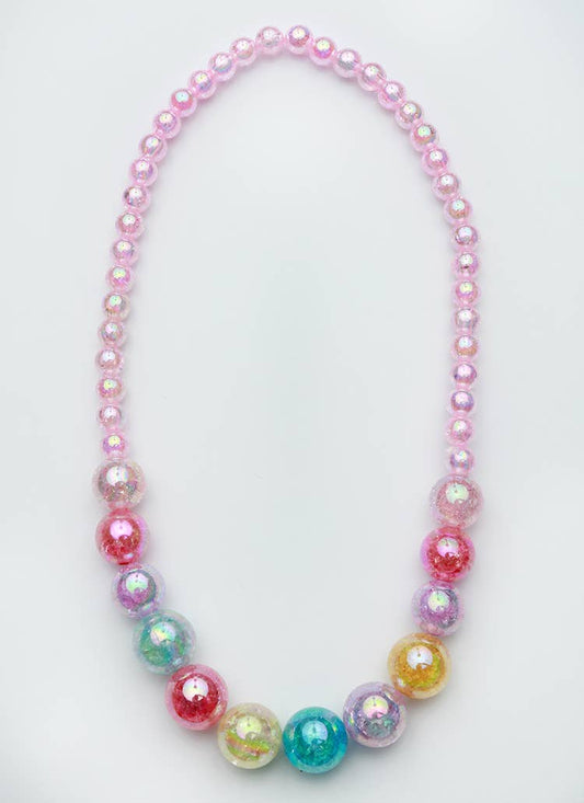 Watercolor Necklace - Pink