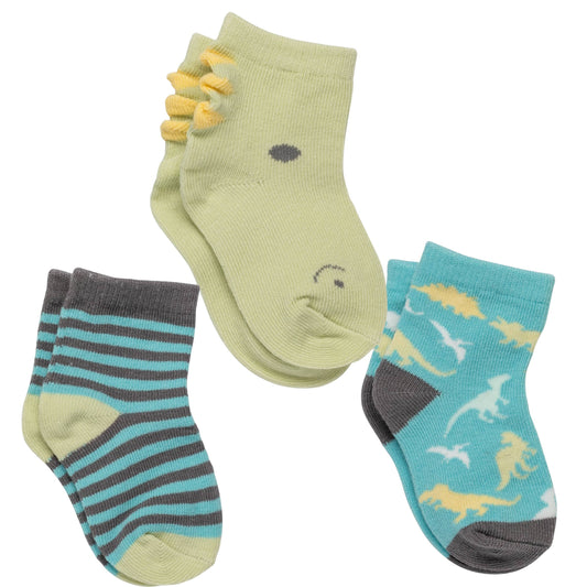 Boxed Sock Sets: Dino