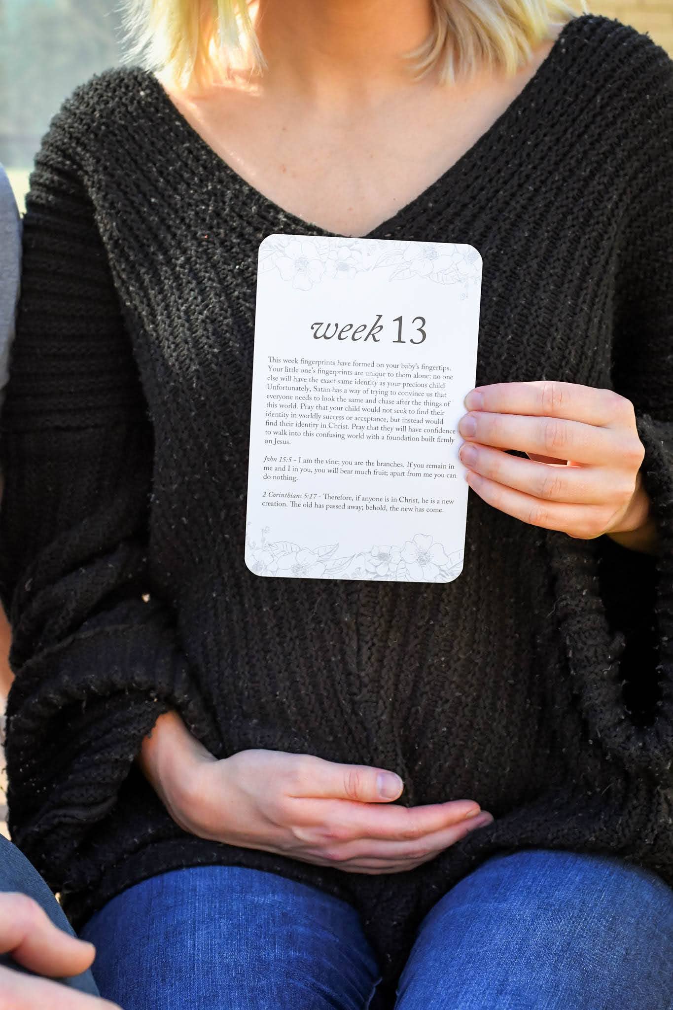 Pregnancy Prayer Cards - Multi Colored