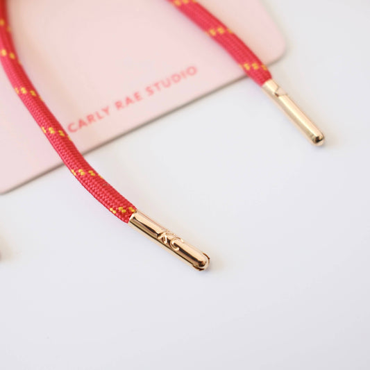 Shoe Charm & Laces Set- KC Red