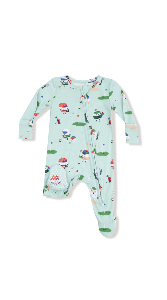 AD Zip Footie - Golf Pros