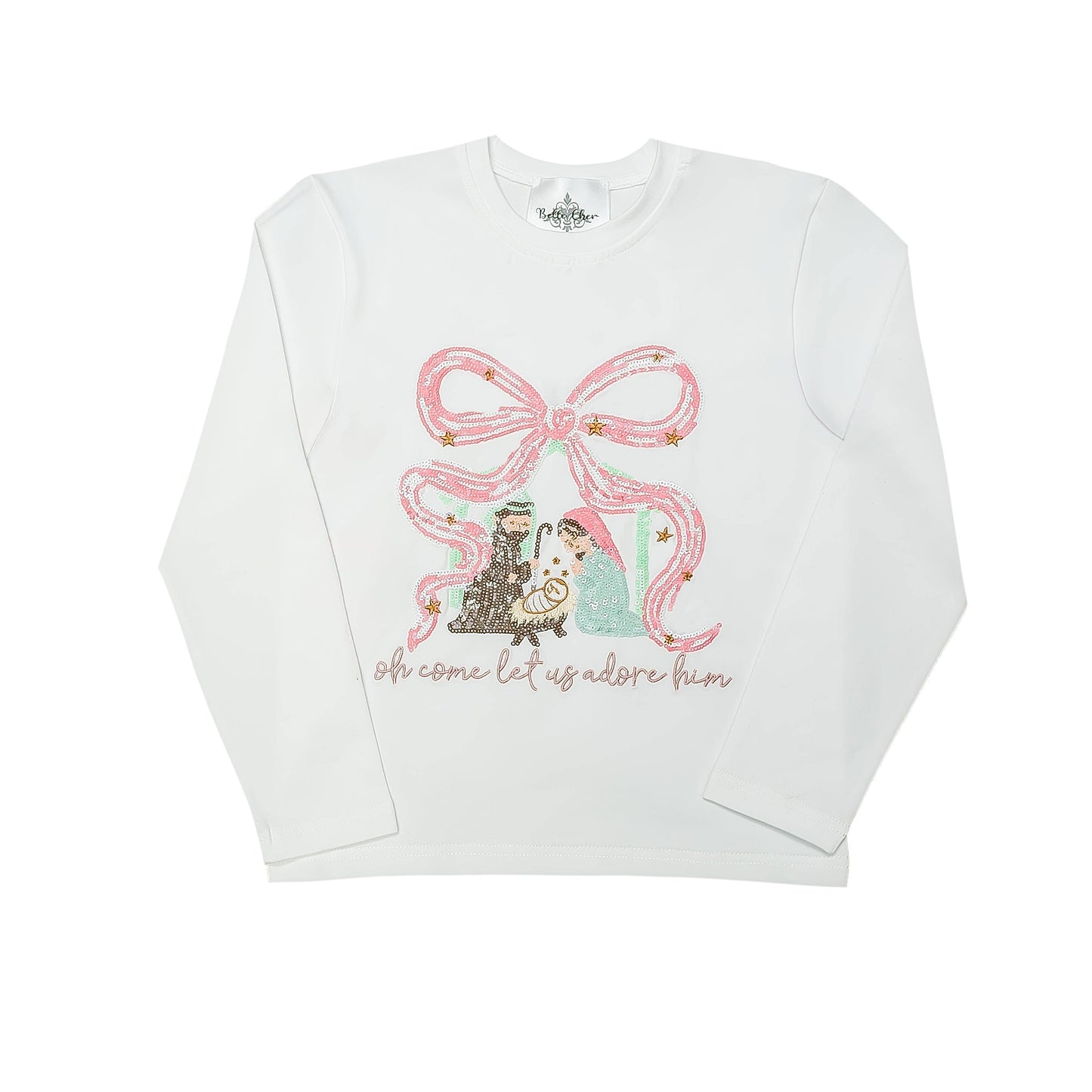 Kids' Adore Him LS Tee