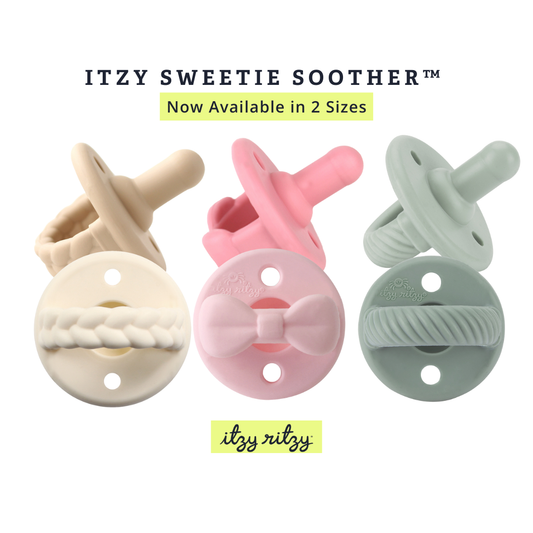 Sweetie Soother™ Pacifier - Toast + Buttercream
