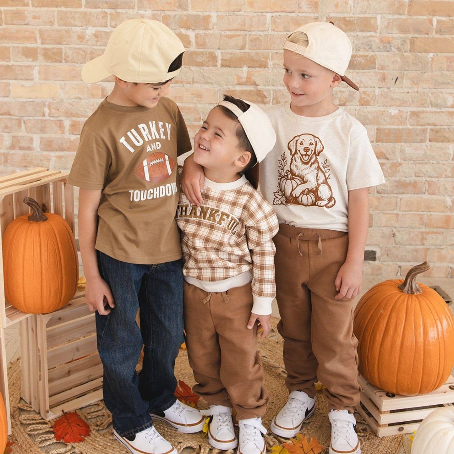 Turkey and Touchdowns Tee