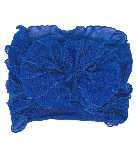 RR Ruffle Headband - Royal