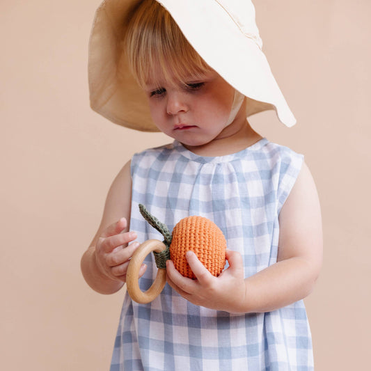 Clementine Rattle Teether