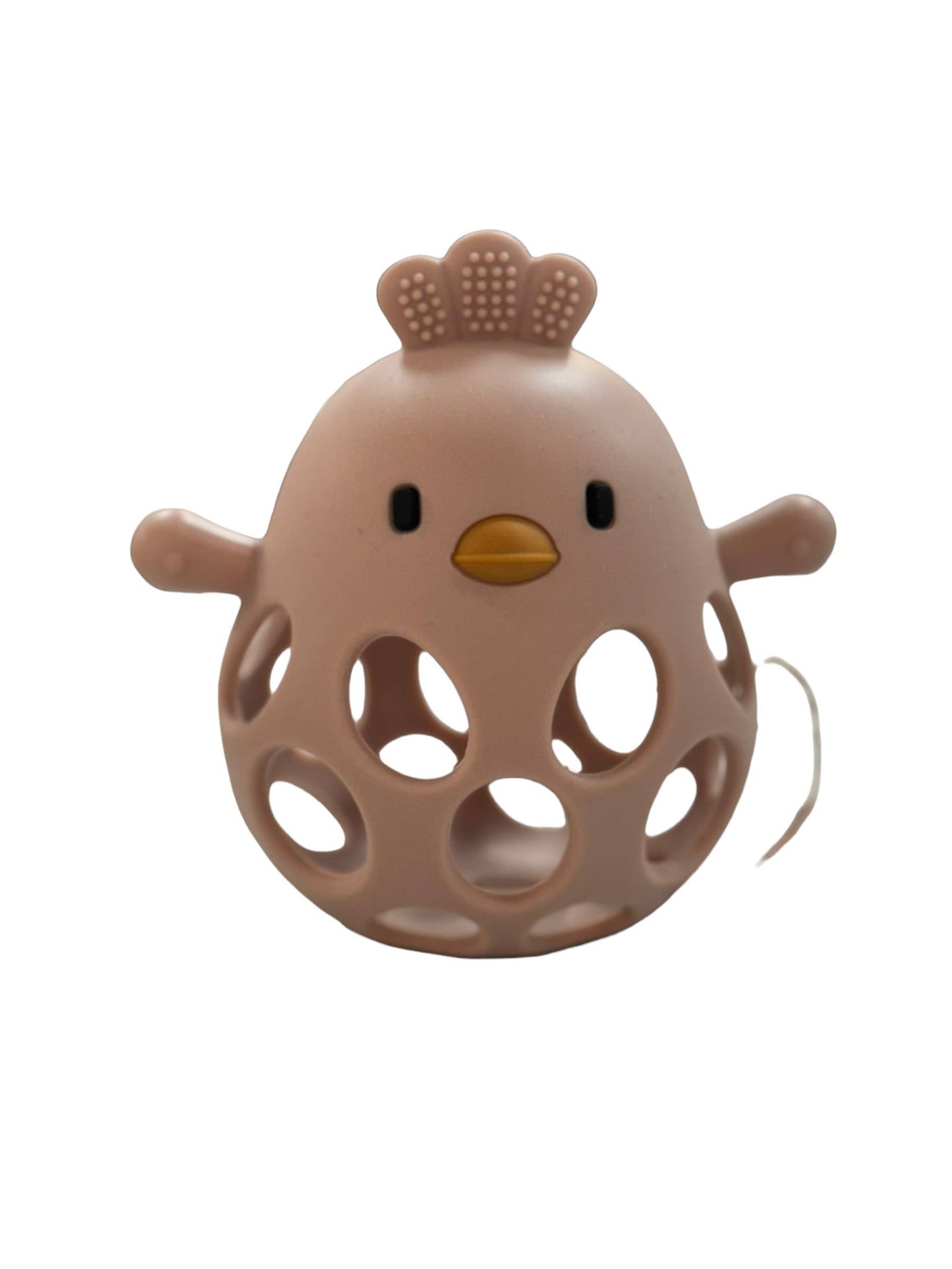 Chicken Teether - Misty Rose