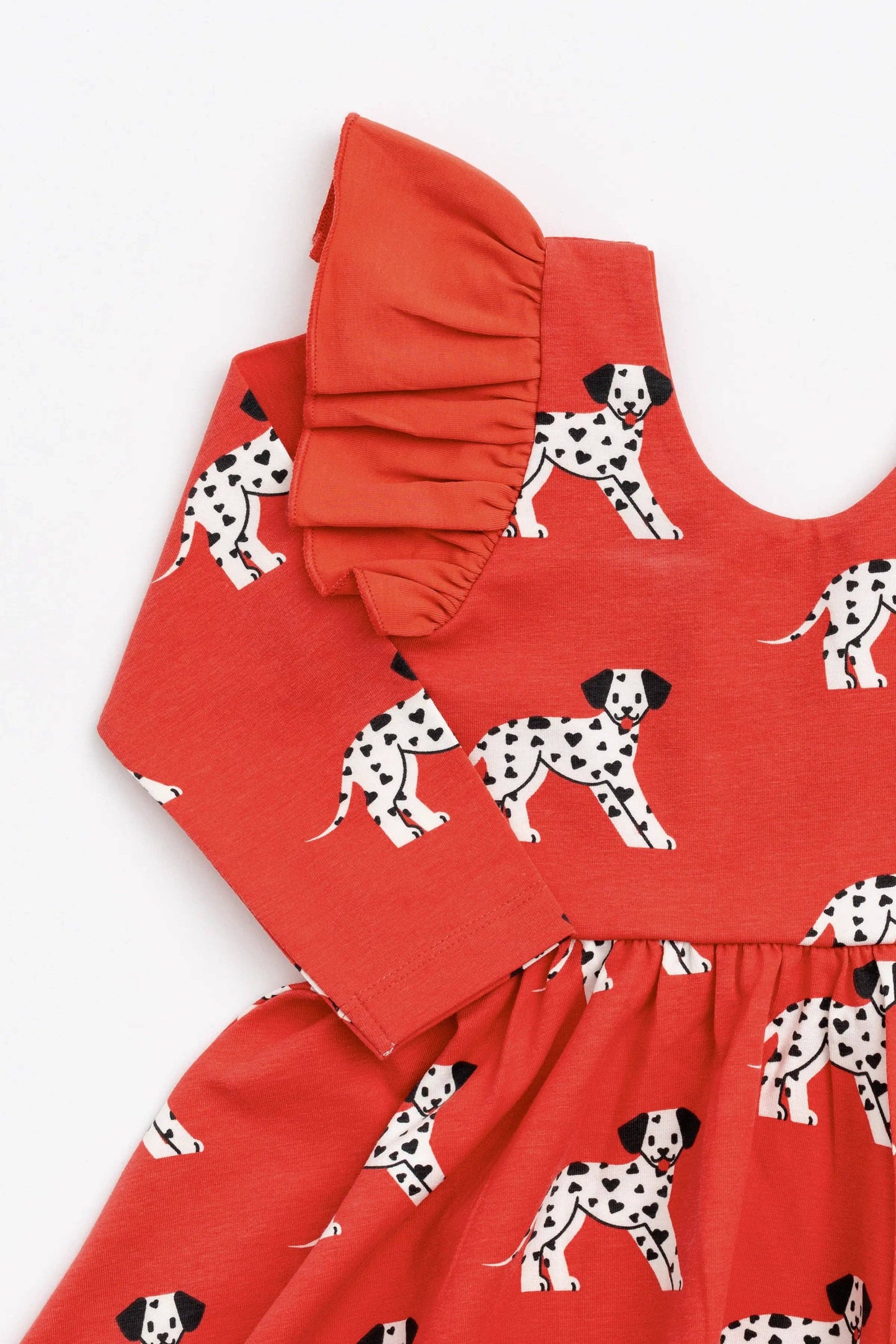 Ruffle Let's Dance Dress - Dalmatians