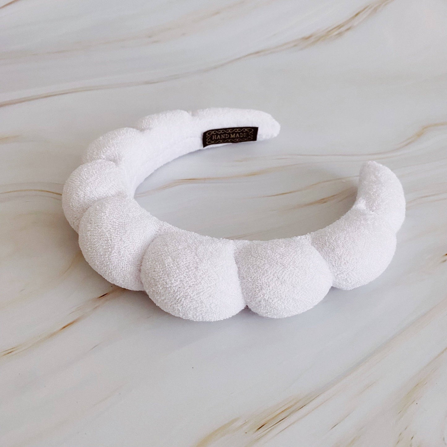 Terry Headband- White