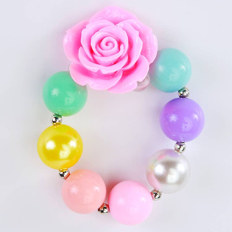 Chunky Rose Bracelet