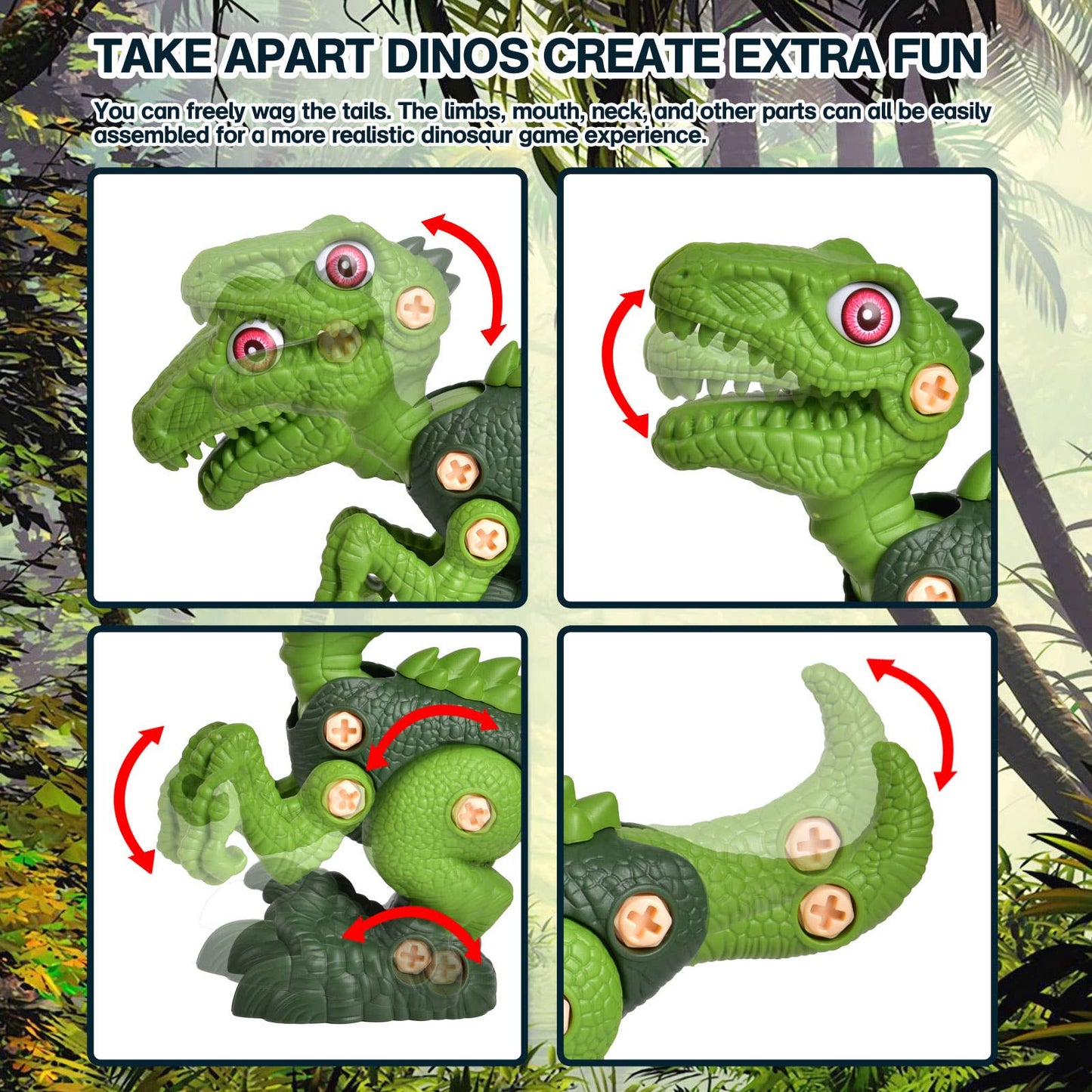 Take Apart Dinosaur Toys for Kids