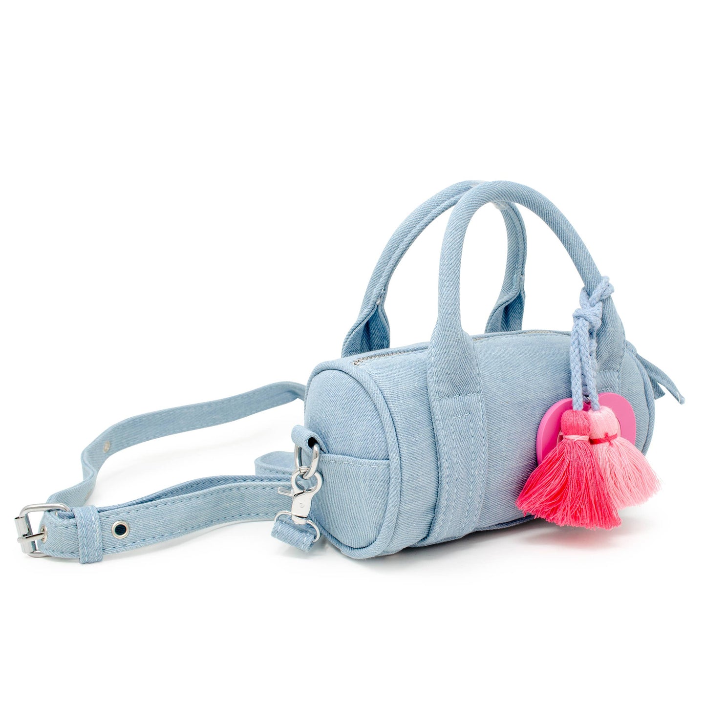 Mini Denim Duffle Bag for Kids