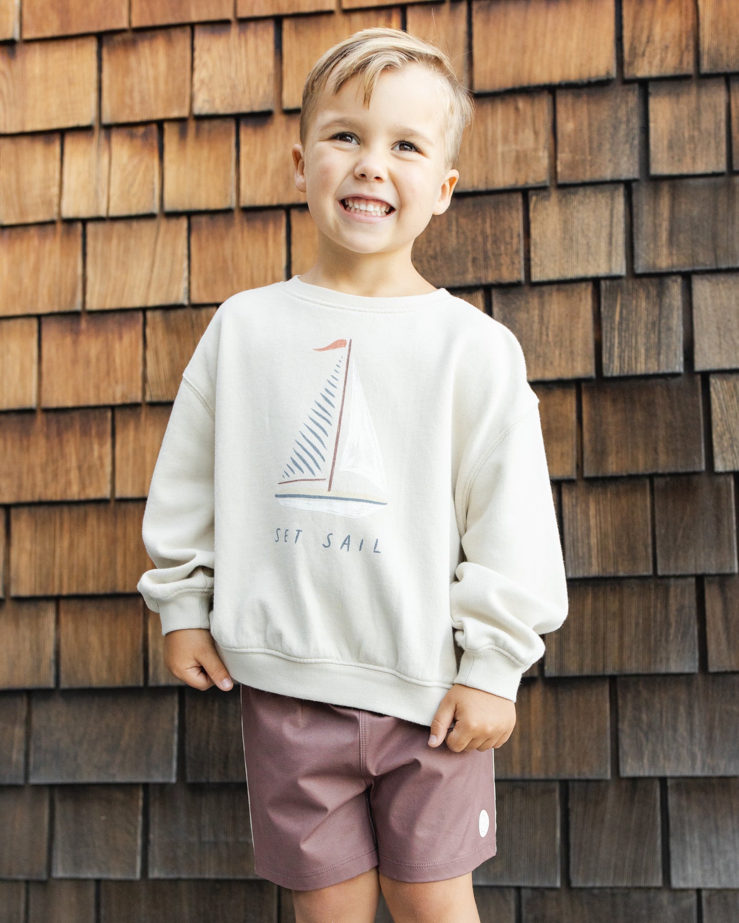 Oversized Sweatshirt- Set Sail