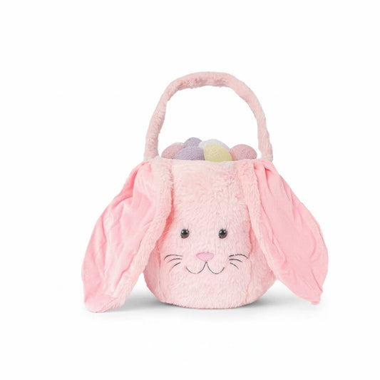 Plush Easter Basket- Pink