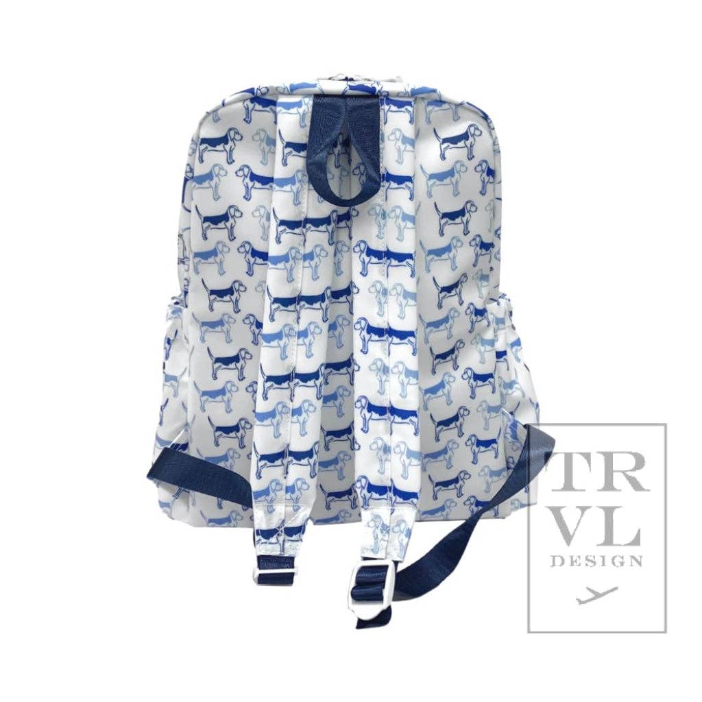 Backpack - Puppy Love Blue