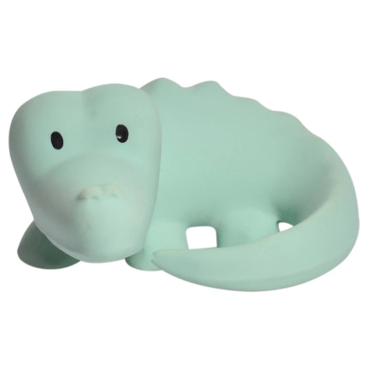 Crocodile - Rubber Teether, Rattle & Bath Toy