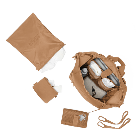 Indi Diaper Backpack - Camel/Large