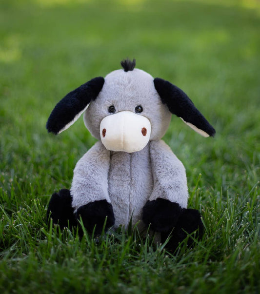 Gray Darly Donkey Plush Toy