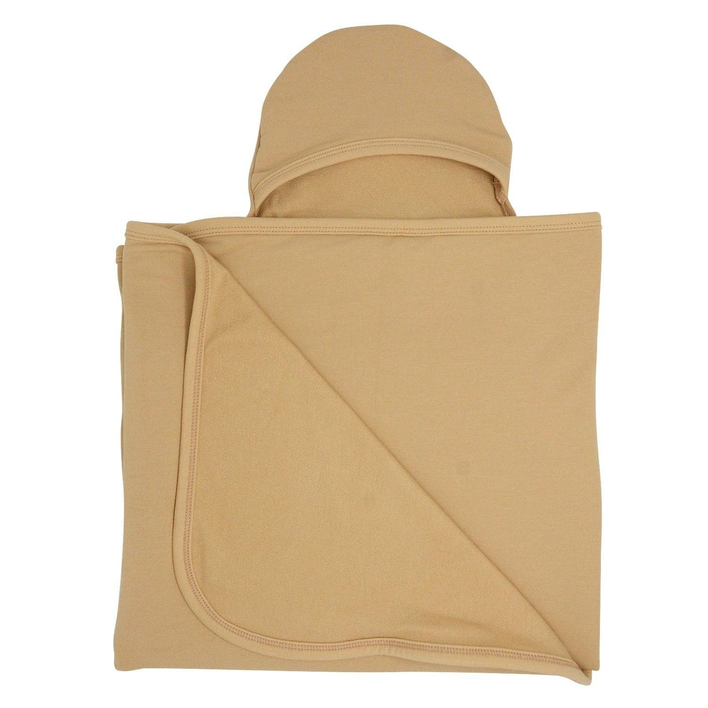 Baby Hooded Towel - Straw