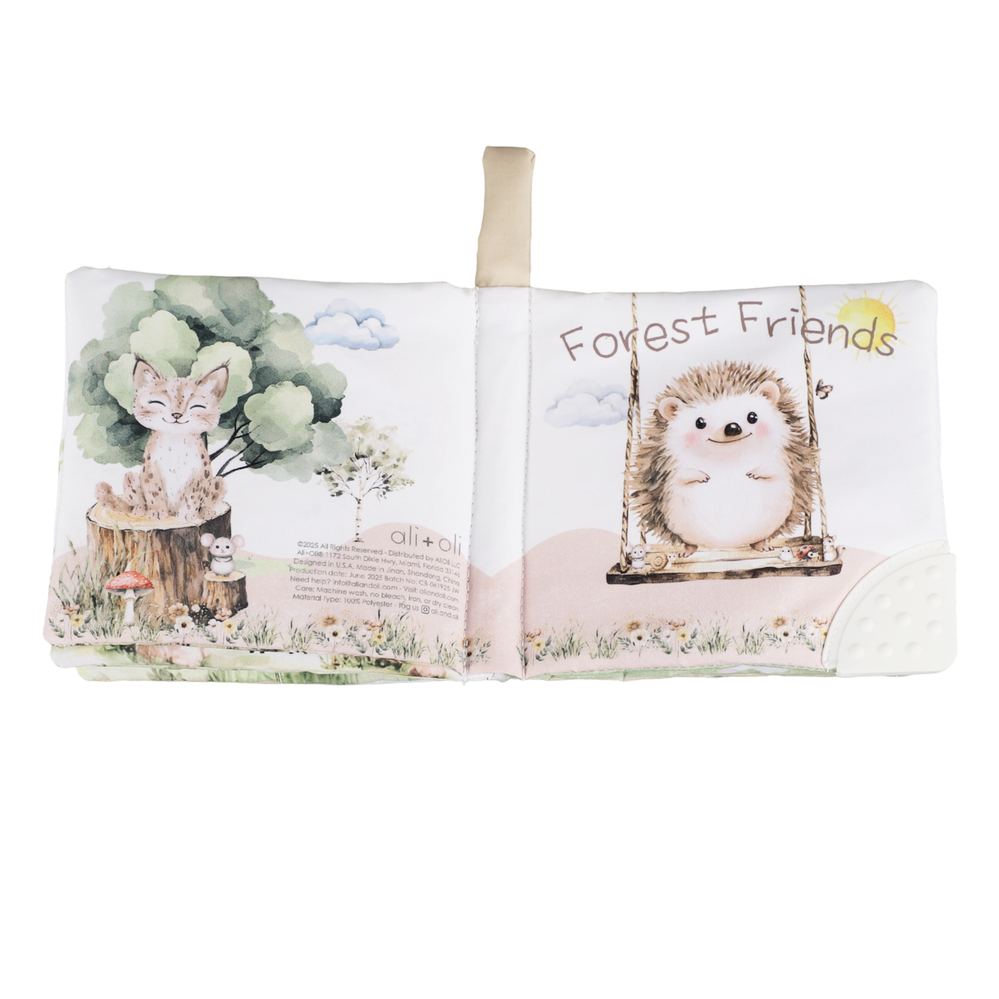 Crinkle Book- Forest Friends