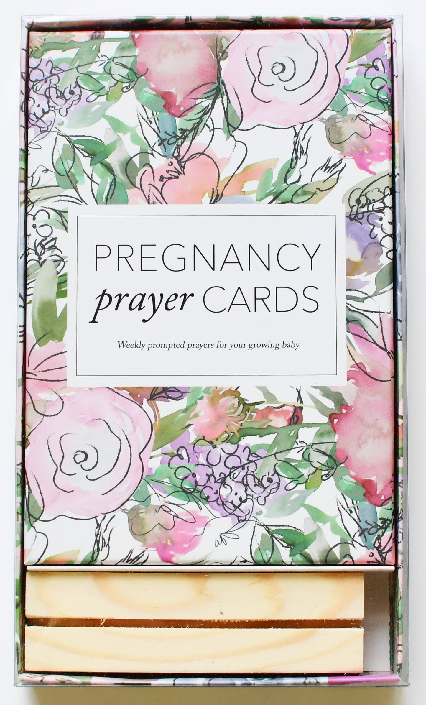 Pregnancy Prayer Cards - White