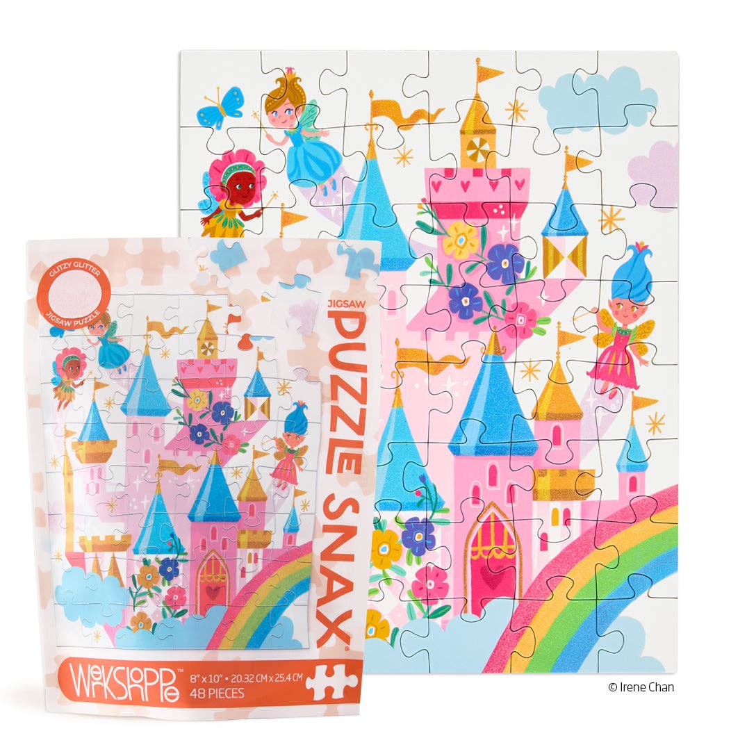 Fairy Castle 48 Piece Puzzle Snax