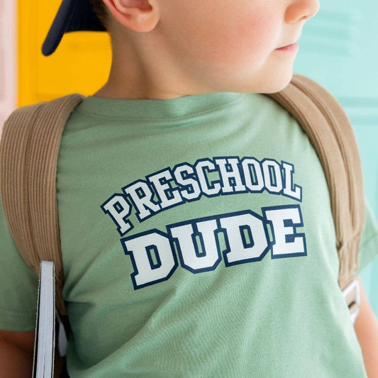 Preschool Varsity T-shirt - Sage