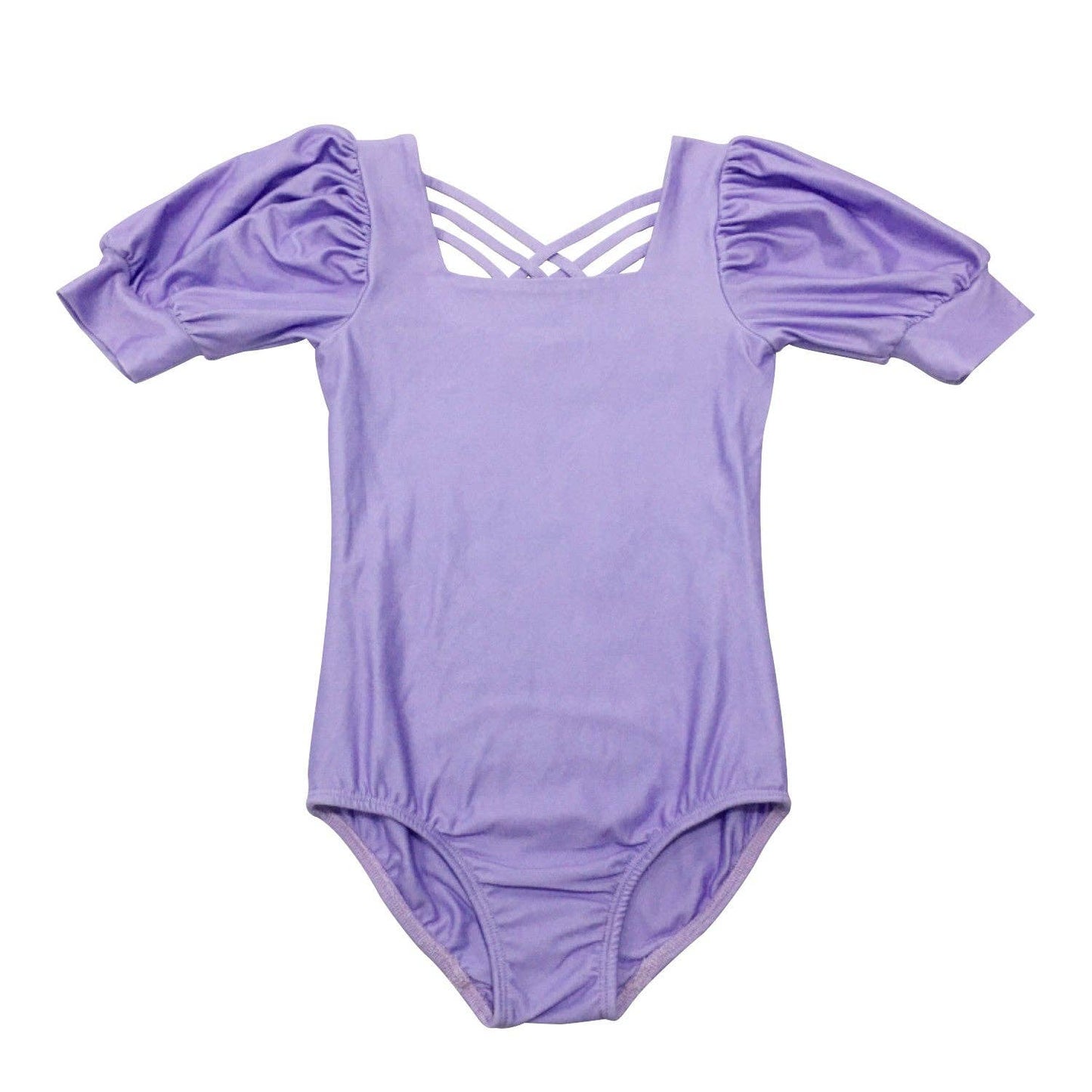 Puff Sleeve Leotard - Orchid