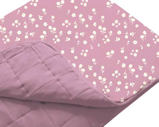 Mini Cloud Blanket-Mini Floral