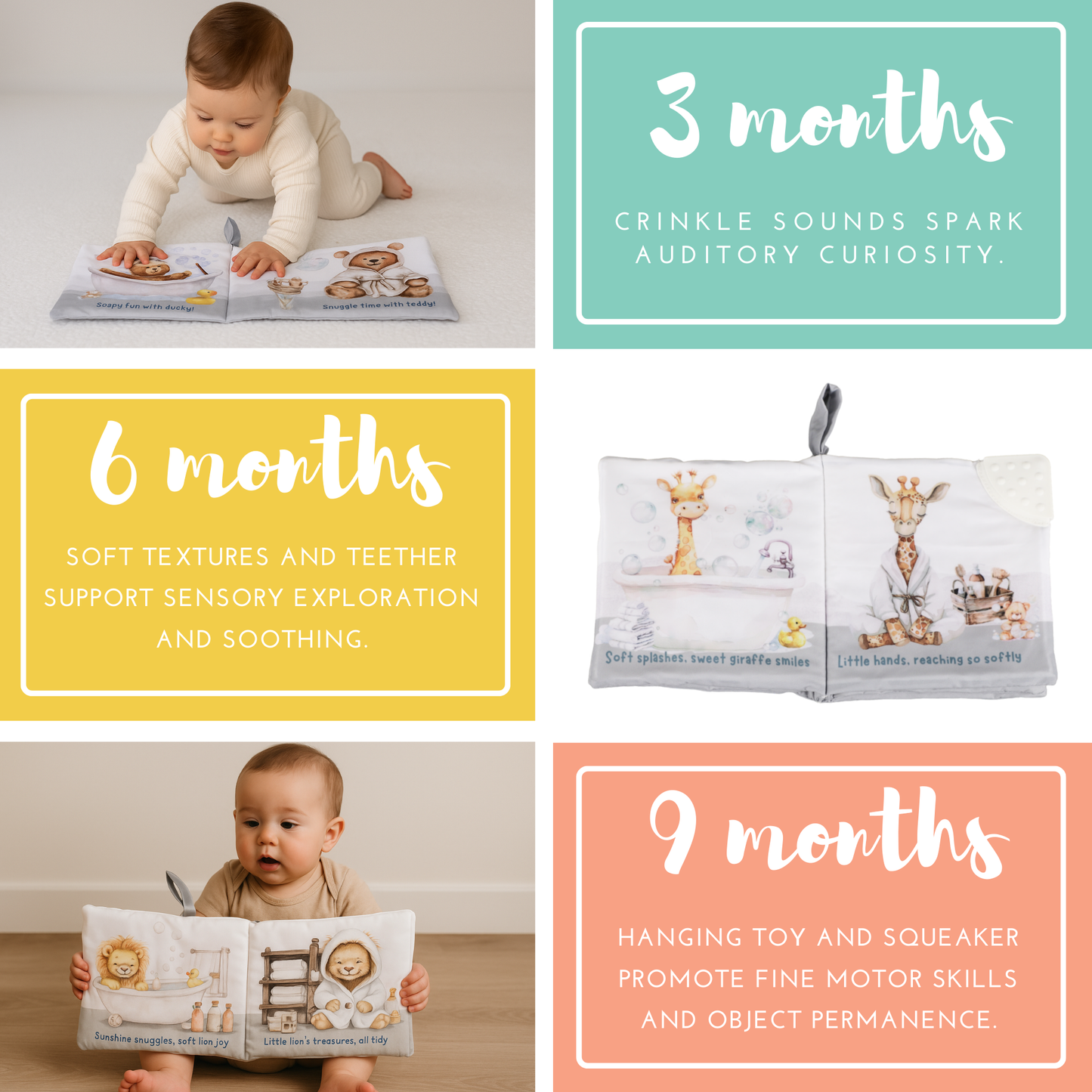 Crinkle Book- Bubble Bath