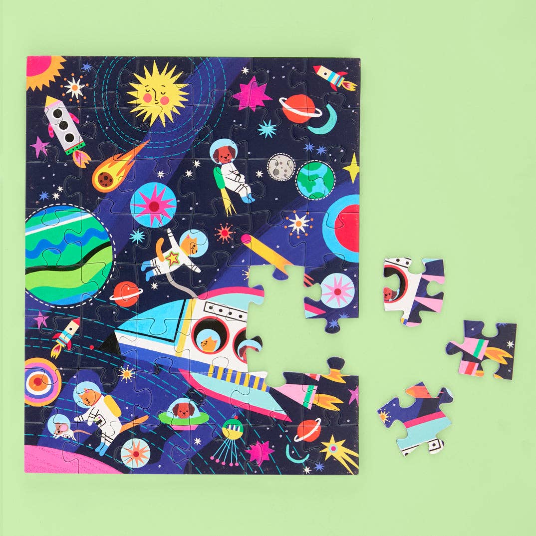 Pets In Space 48 Piece Puzzle Snax