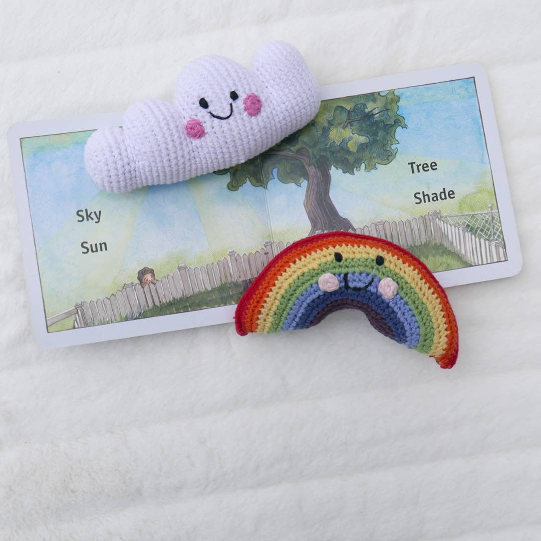 Friendly Weather Toy - Cloud Rattle