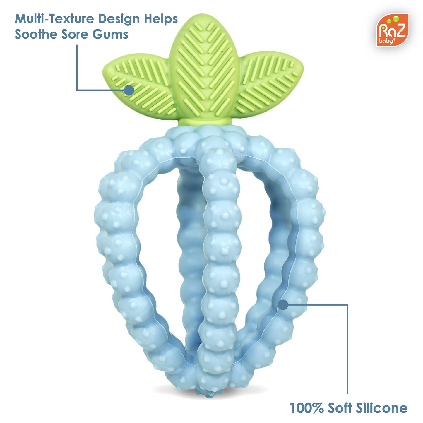 RaZberry Bites Teether - Blue