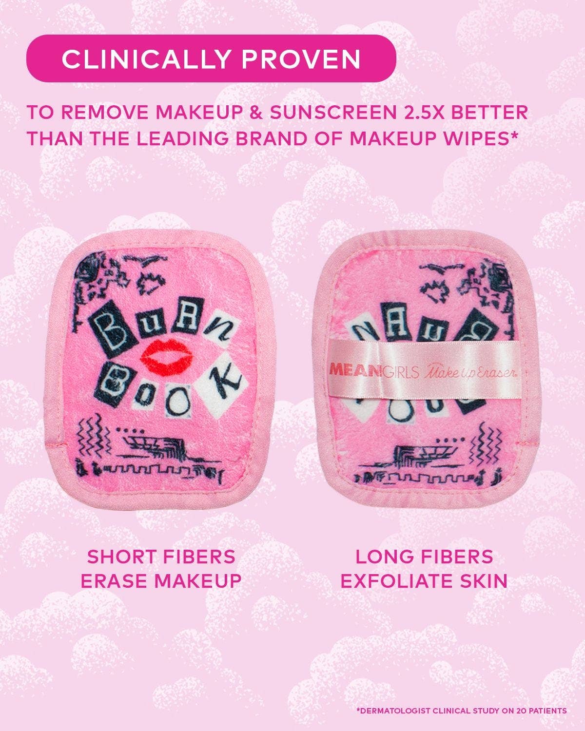 Mean Girls MakeUp Eraser 7-Day Set