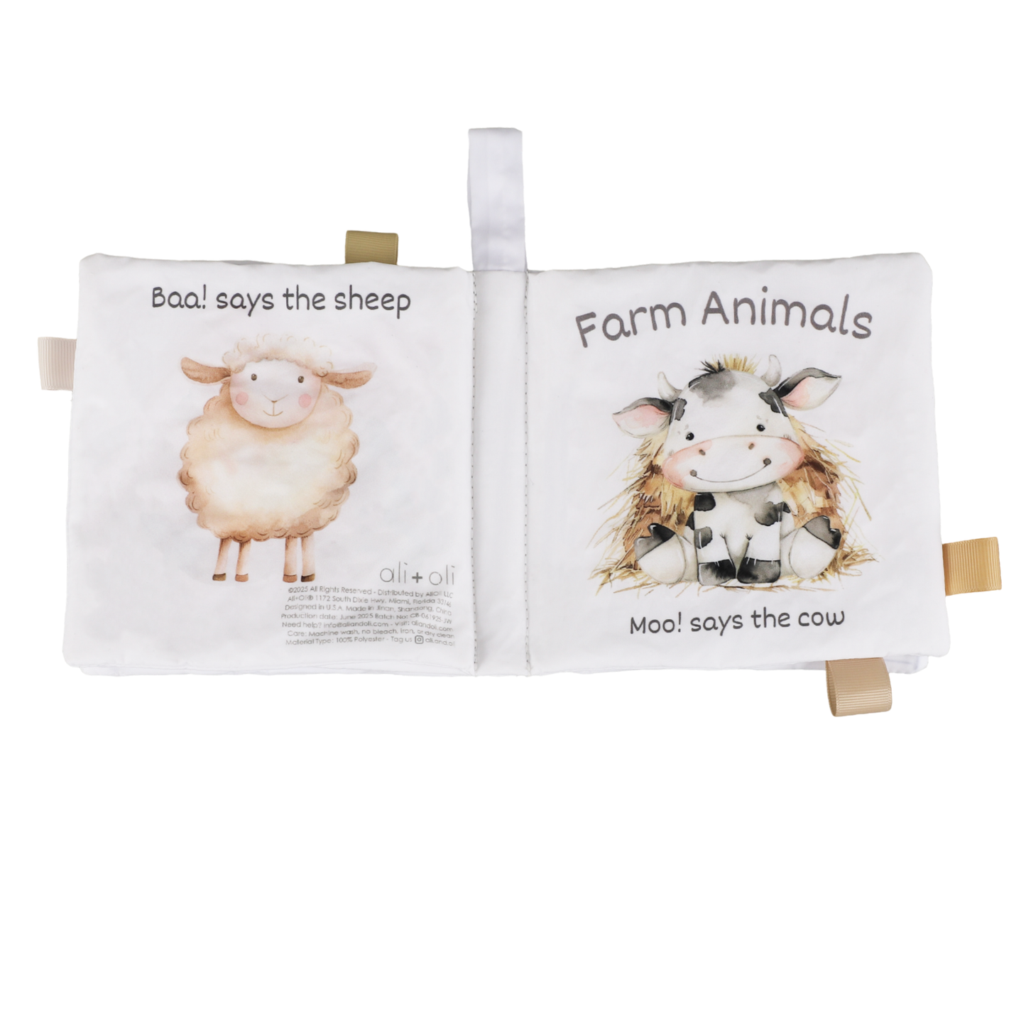 Crinkle Book- Farm Animals