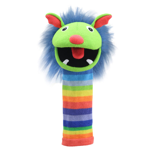 Eco Knitted Puppets- Rainbow