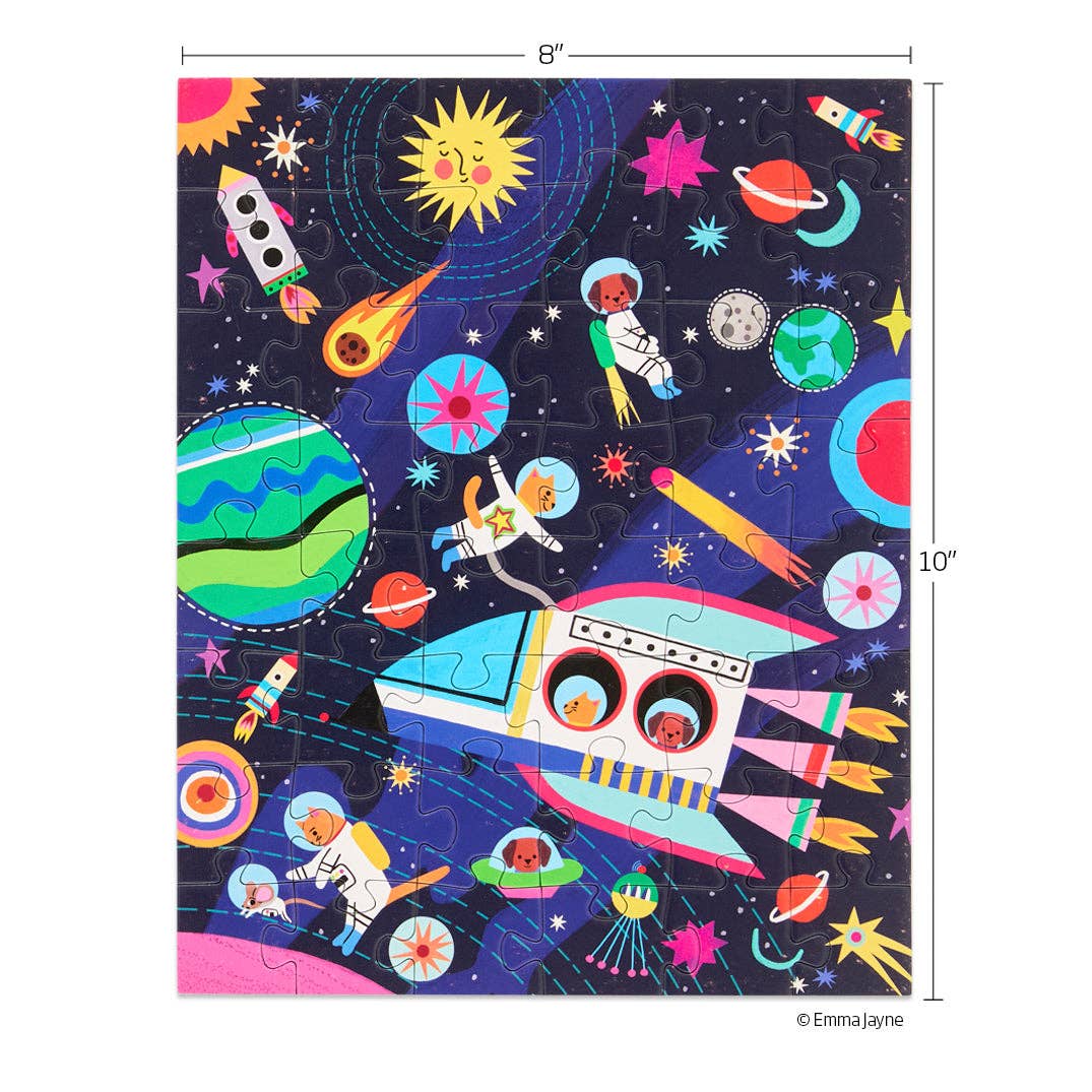 Pets In Space 48 Piece Puzzle Snax